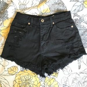 Black Jean Shorts✨